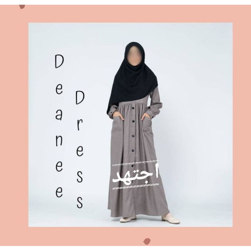 (free parfum#4)Gamis Button Mati madinah brand اجتهدbahan katun madinah FODU impor