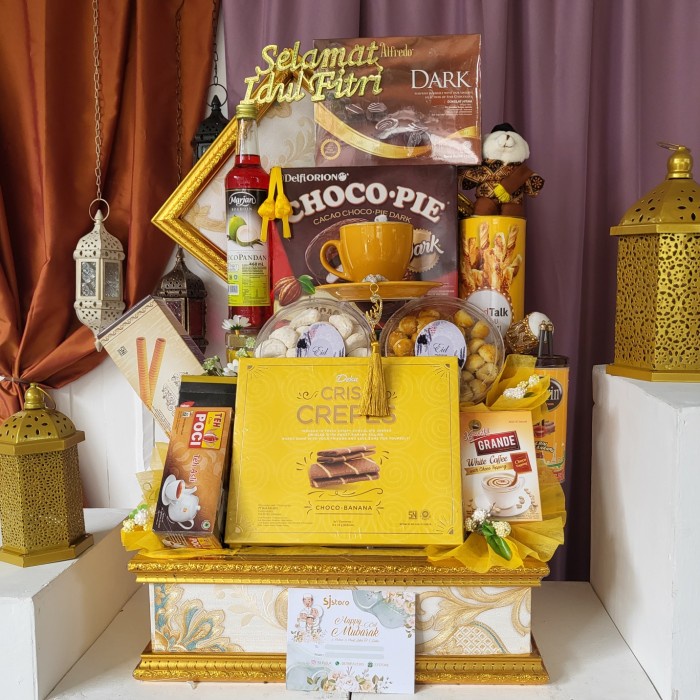 

Paket box hampers lebaran parcel idul fitri ramadhan kue kering 125