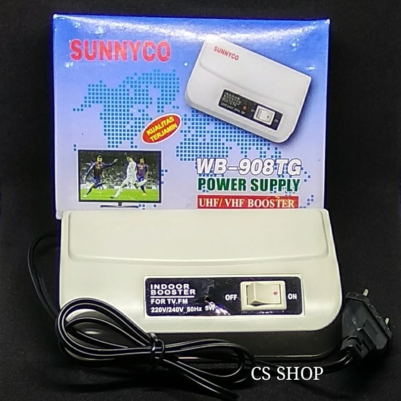 BOOSTER TV DALAM/POWER SUPPLY UHF-VHF BOOSTER