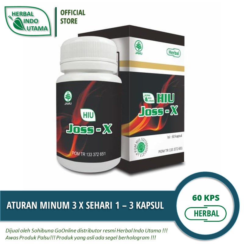 HIU Joss X, Obat Herbal untuk Mengatasi Ejakulasi Dini, Disfungsi Ereksi-1