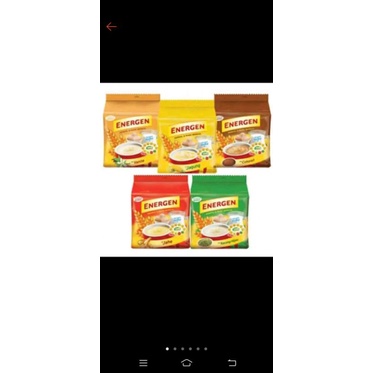 

ENERGEN SEREAL 30X10 PCS KECUALI RASA KURMA