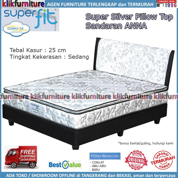 SUPER SILVER Superfit (set 160x200) Anna Comforta Springbed