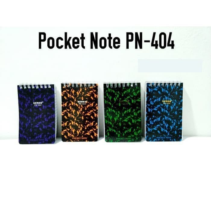 

Kenko Pocket Note PN 404 Ring Book Buku Tulis Memo Kecil