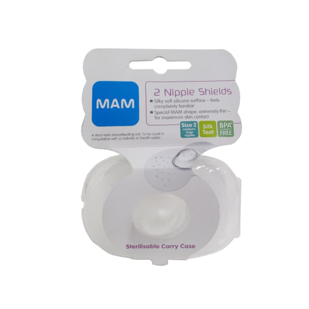 MAM -- Nipple Shields (1/2 pcs)