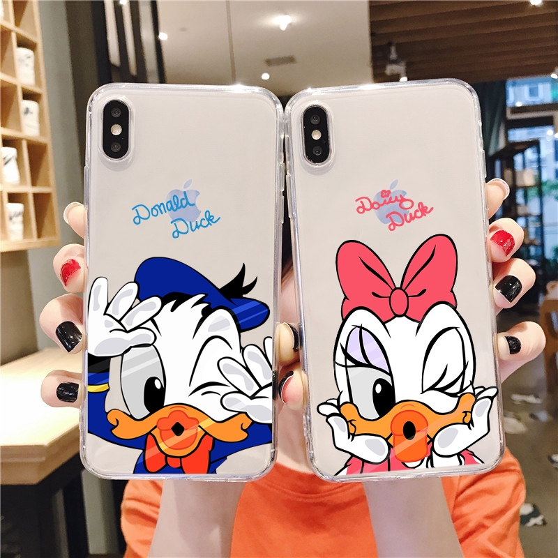 Kartun Disney Donald Duck Soft Case iPhone 12 12pro 12promax 7 / 8 / 7P