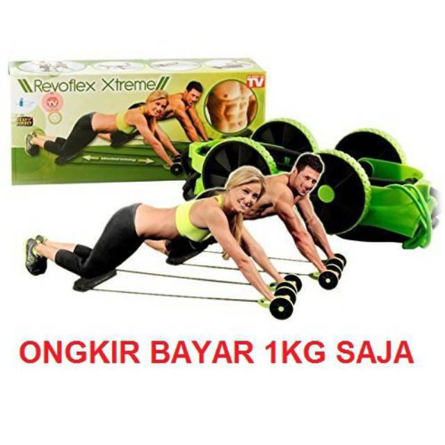 Jual [free ongkir] REVOFLEX XTREME - Alat fitnes portabel - Pembentuk