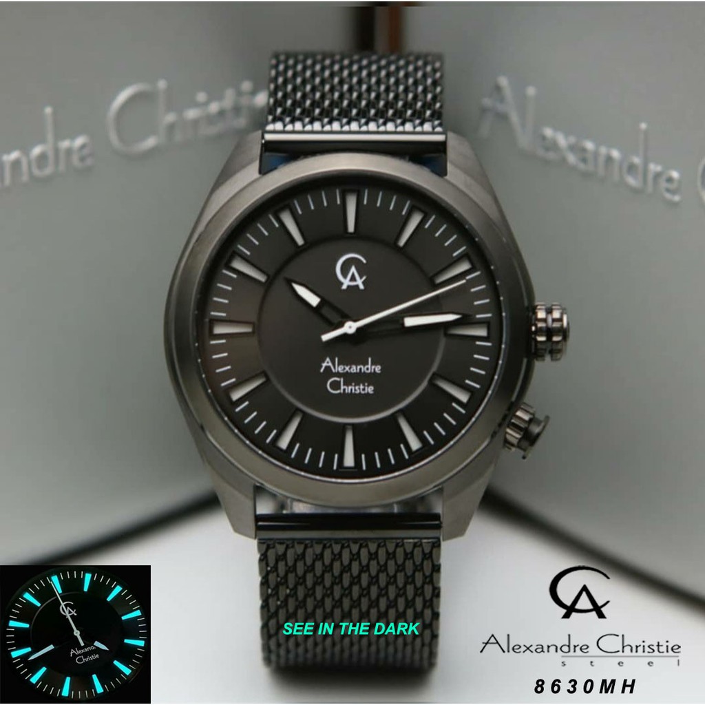 Alexandre Christie Ac 8630 Jam Tangan Pria Original