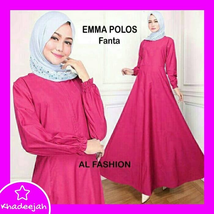 Gamis Muslimah Polos 716
