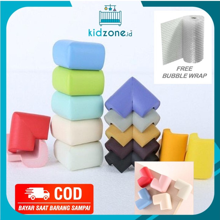 Pengaman Sudut Meja Berbahan Sponge Tebal Premium Model L (random motif)