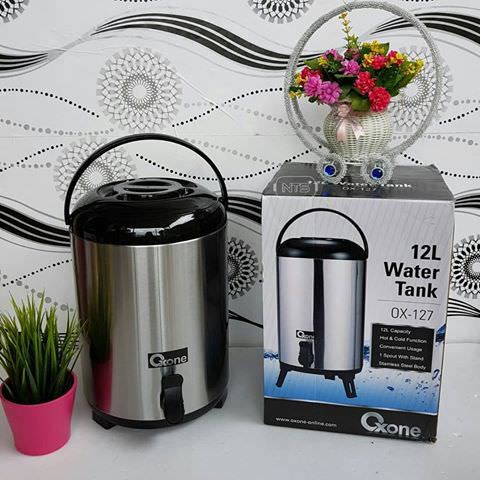 Water Tank Oxone OX 127 Tempat Air Stainless Steel 12 Liter