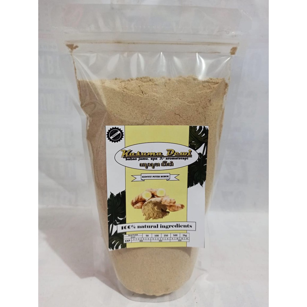Bubuk Kunyit Putih / Kunyit Putih Bubuk 100 gram