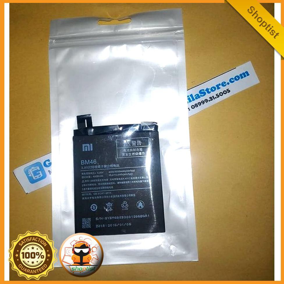 Baterai Xiaomi Redmi Note 3 Bm46 Original 100% Ori | Battery Bm-46 SPTB441