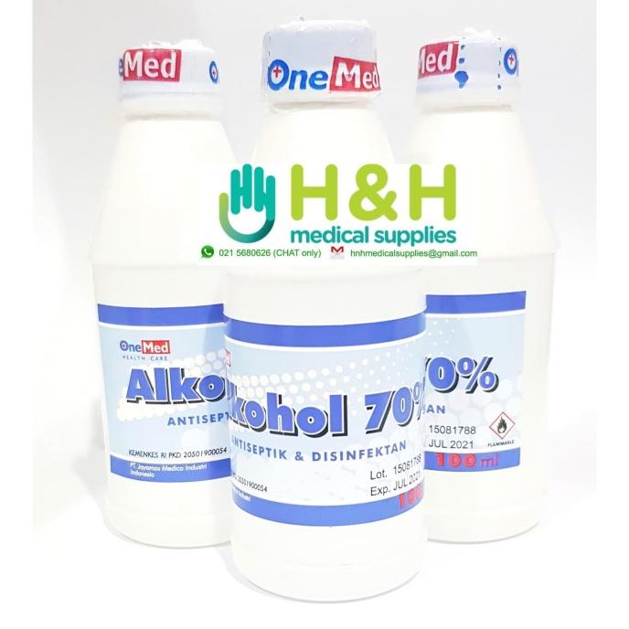 Alkohol 70% 100 ml / Alkohol 70% 100 cc / Alkohol