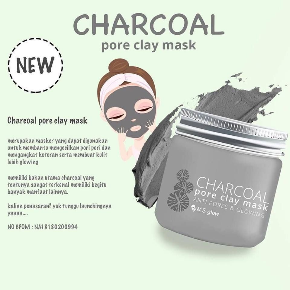 MS GLOW CLAY MASK 100g