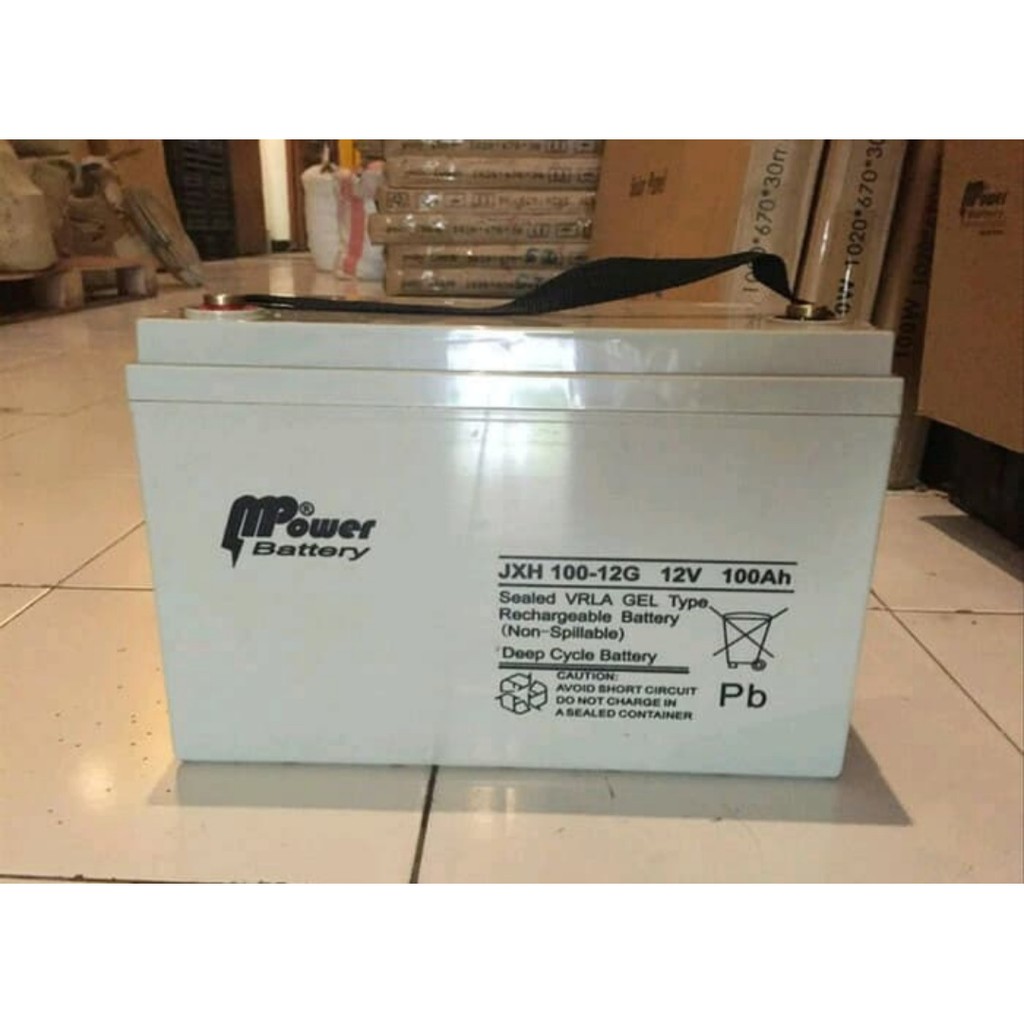 Aki VRLA Baterai kering MPower 100Ah 12Volt M power 100ah