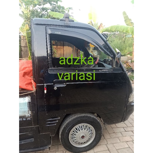 Talang air mobil Suzuki carry futura model lebar kupu kupu