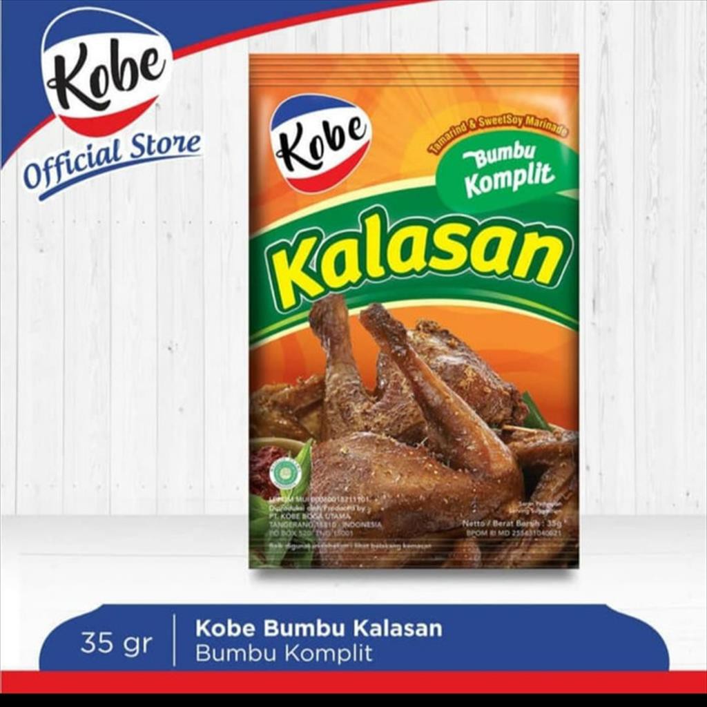 

Kobe Bumbu Kalasan Sachet 35Gram