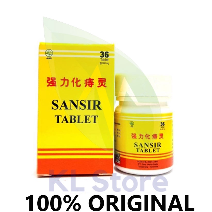 SANSIR TABLET HUA ZHI LING High Strength Fargelin 36' WASIR HUAZHILING AMBEIEN hemoroid hemorrhoid