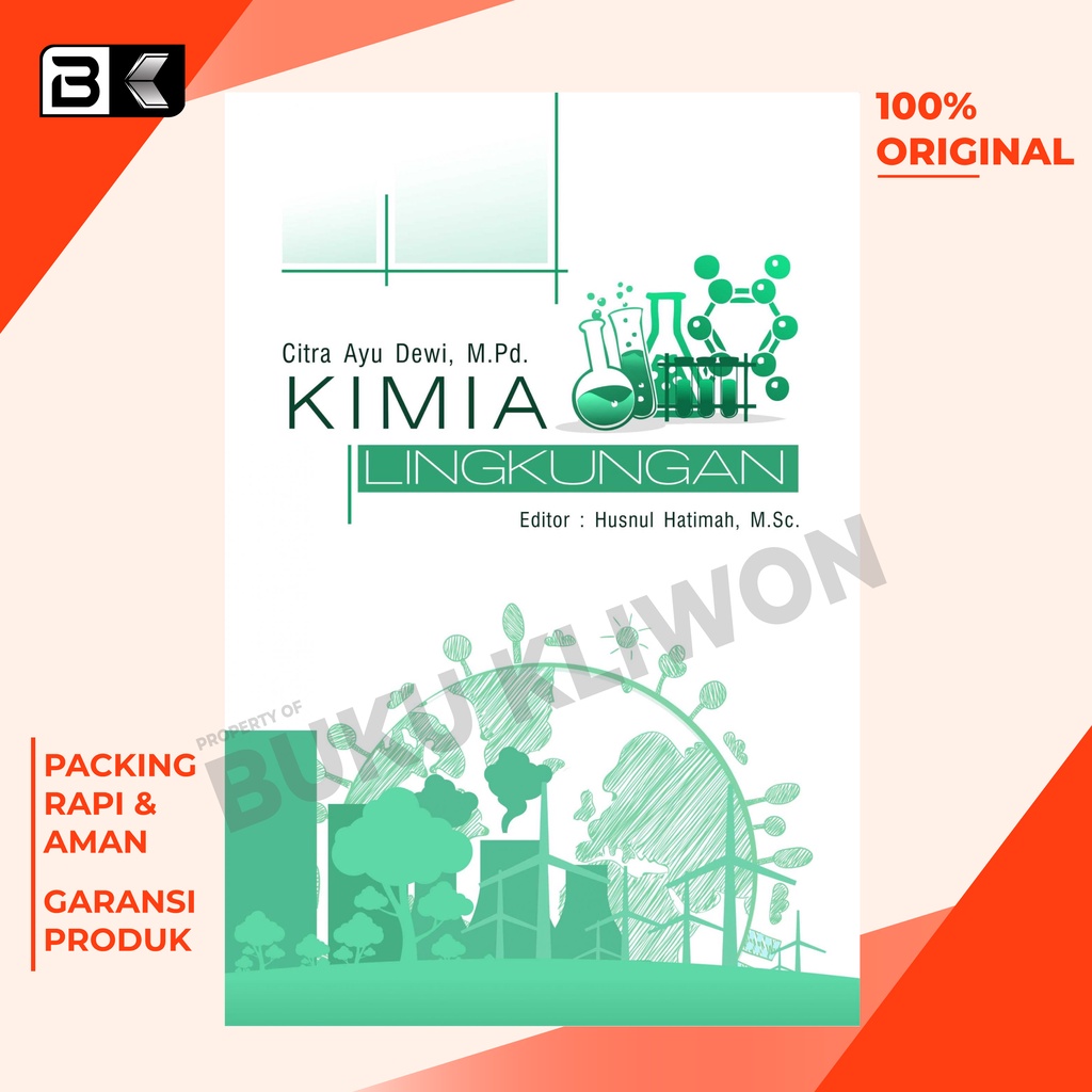 Jual Buku Kimia Lingkungan Citra Ayu Dewi Buku Original Shopee