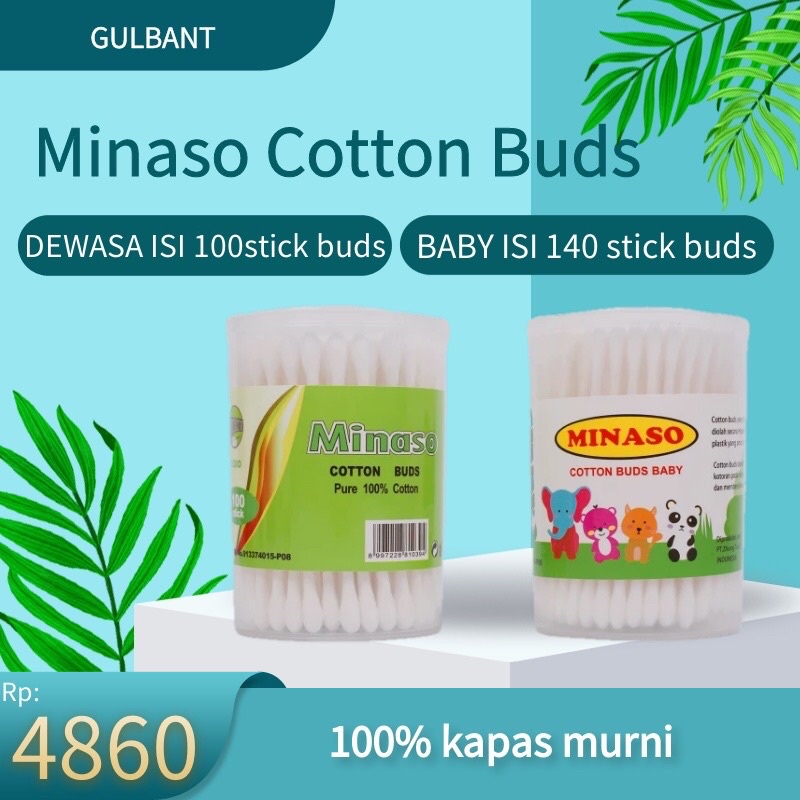 COTTON BUD ANAK / DEWASA KEMASAN TABUNG HOSSANA