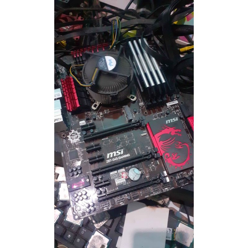 MSI Z87-G45 Gaming Mobo Z87 Soket 1150 Haswell