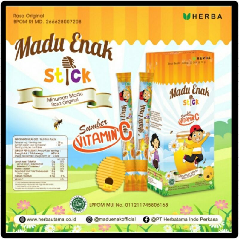 

Madu Enak stick by Herba