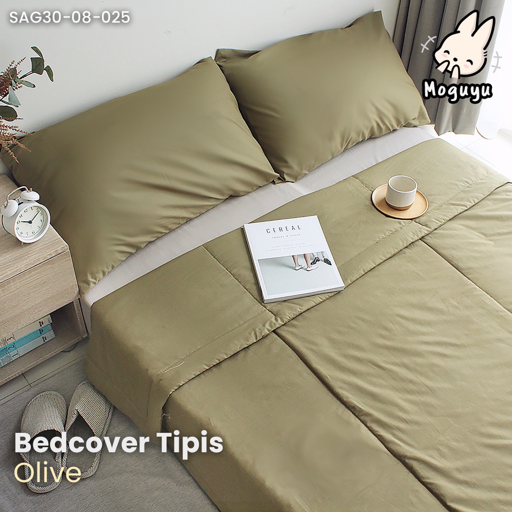 Selimut Bedcover Tipis - Size Queen King - Katun CVC - Classics - Selimut saja [SPREI MOMO]