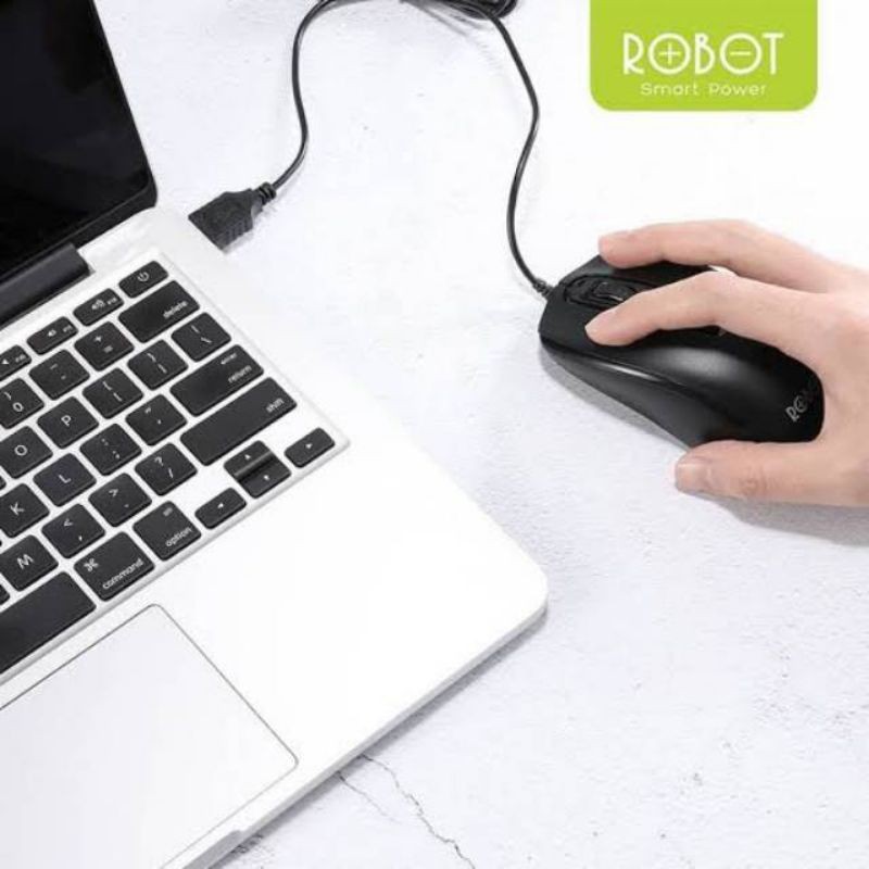 ROBOT Mouse M110 Laptop / PC Office Wired Optical / mouse komputer