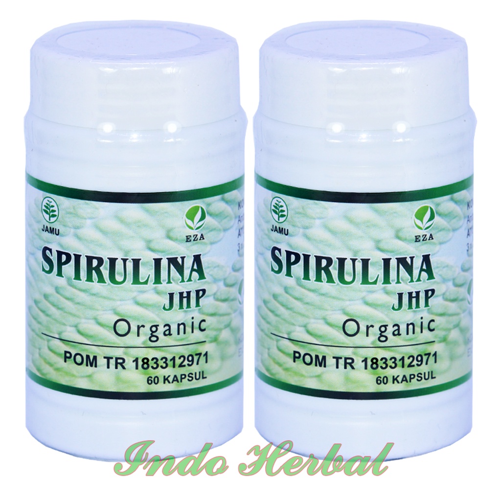 Kapsul JHP Organic | Spirulina EZA isi 60 kapsul