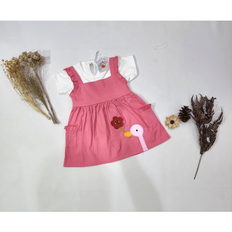 baju bayi perempuan set dress baby girl