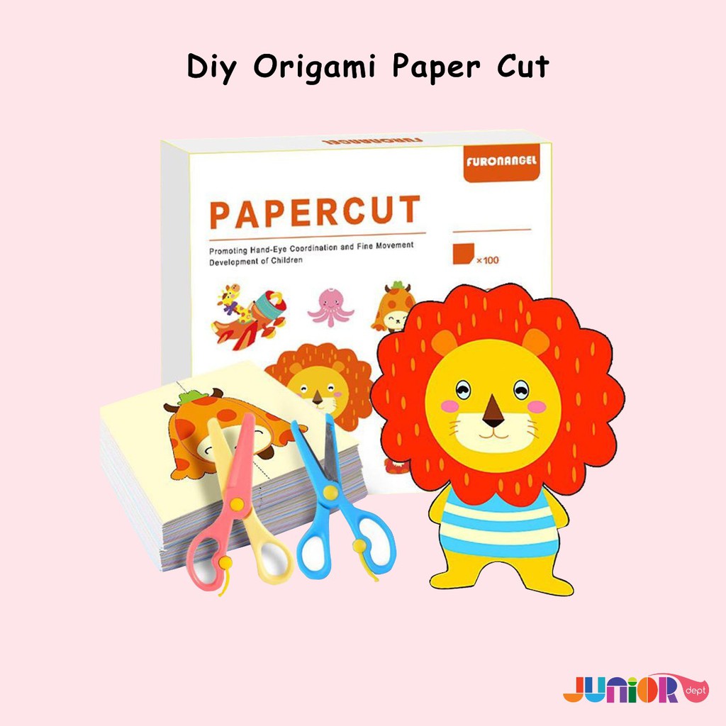 

Diy Origami Paper Cut / Paper Craft / Latihan Menggunting / Prakarya Anak