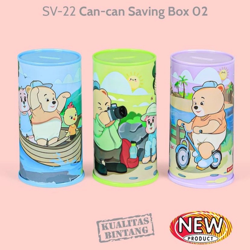 ( BISA COD ) PROMO LION STAR SV-22 SAVING BOX 02 CELENGAN ANAK LUCU / CELENGAN BESAR ANAK / SAVING MONEY BOX / CELENGAN LUCU MURAH