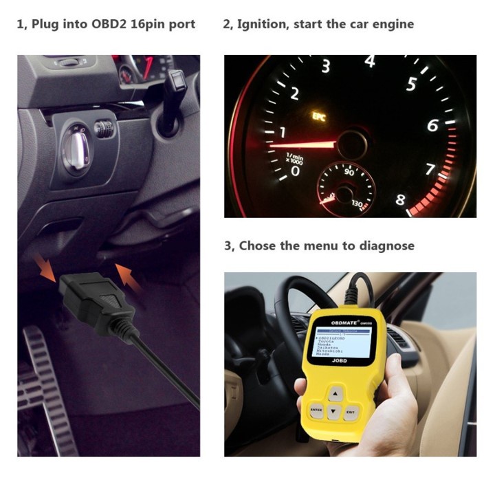 Autophix OBDMate OM500 Car OBD Code Reader Car Scanner Mobil OBD2 JOBD