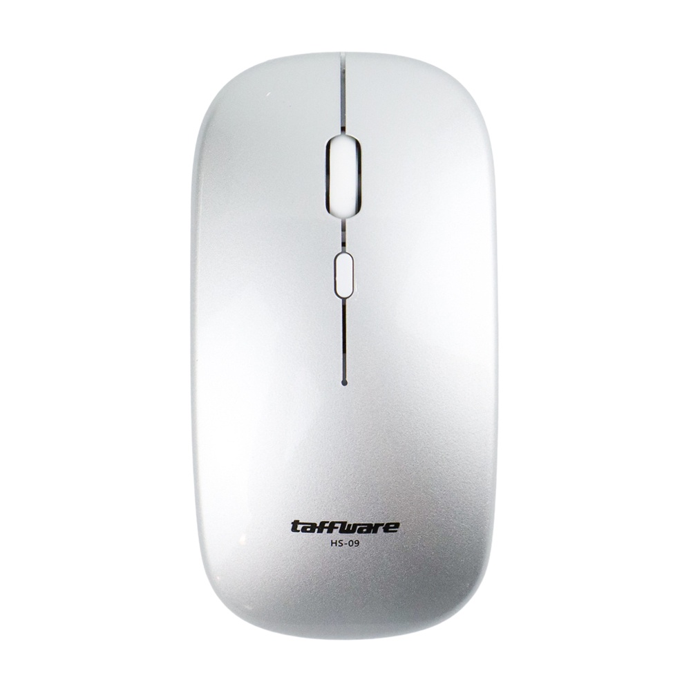 Taffware Mouse Wireless 2.4G Rechargeable - HS-09 - Silver