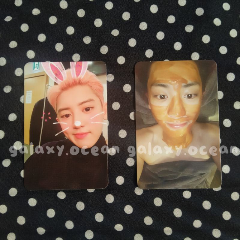 PC Photocard Chanyeol EXO Obsession A Ver Bunny Lotto M Maskeran OFFICIAL ALBUM