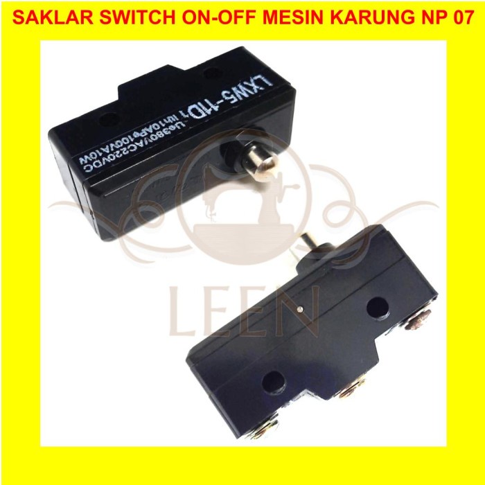 Switch On-Off Saklar Mesin Jahit Karung Newlong NP-7A NP7A LEEN