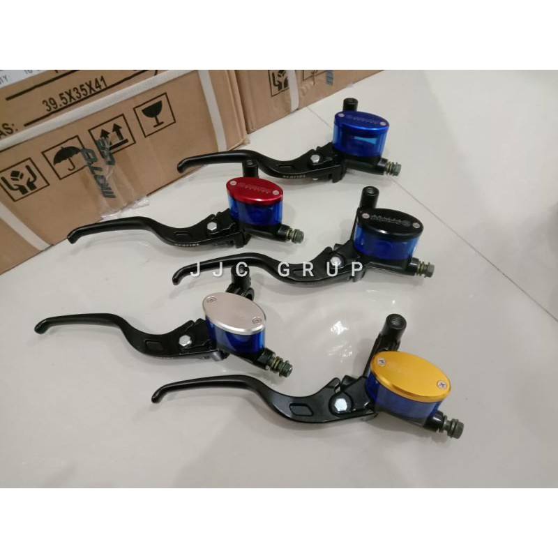 Master Rem Set Scarlet Tabung oval Semua Motor