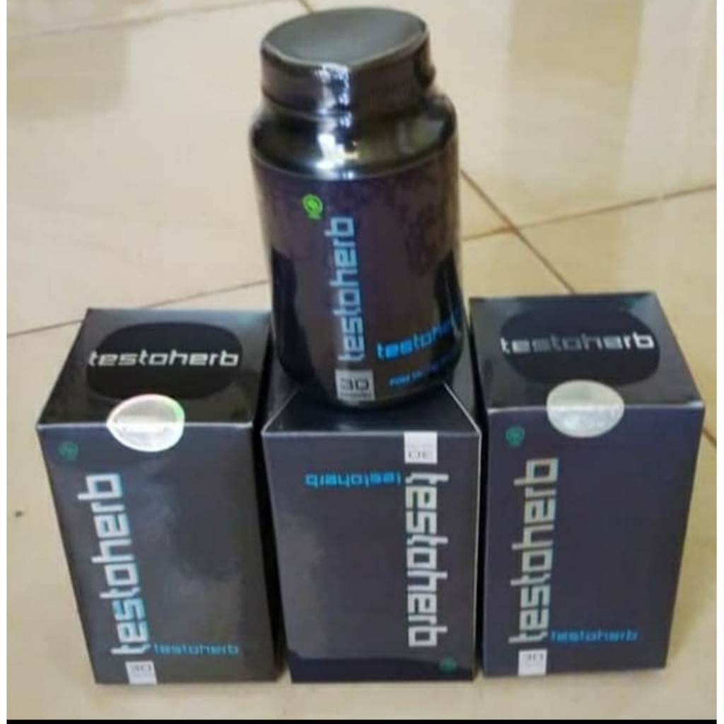 TESTOHERB SUPLEMEN HERBAL UNTUK PRIA ORIGINAL 100%