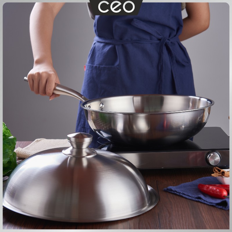 CEO Panci Full Stainless Steel 304 Berkualitas Tinggi Panci Serbaguna