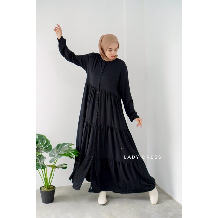 Lady Dress Cotton Twill Armany by Yayuku