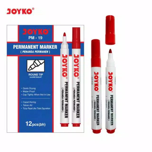 Spidol Permanent Marker PM Medium