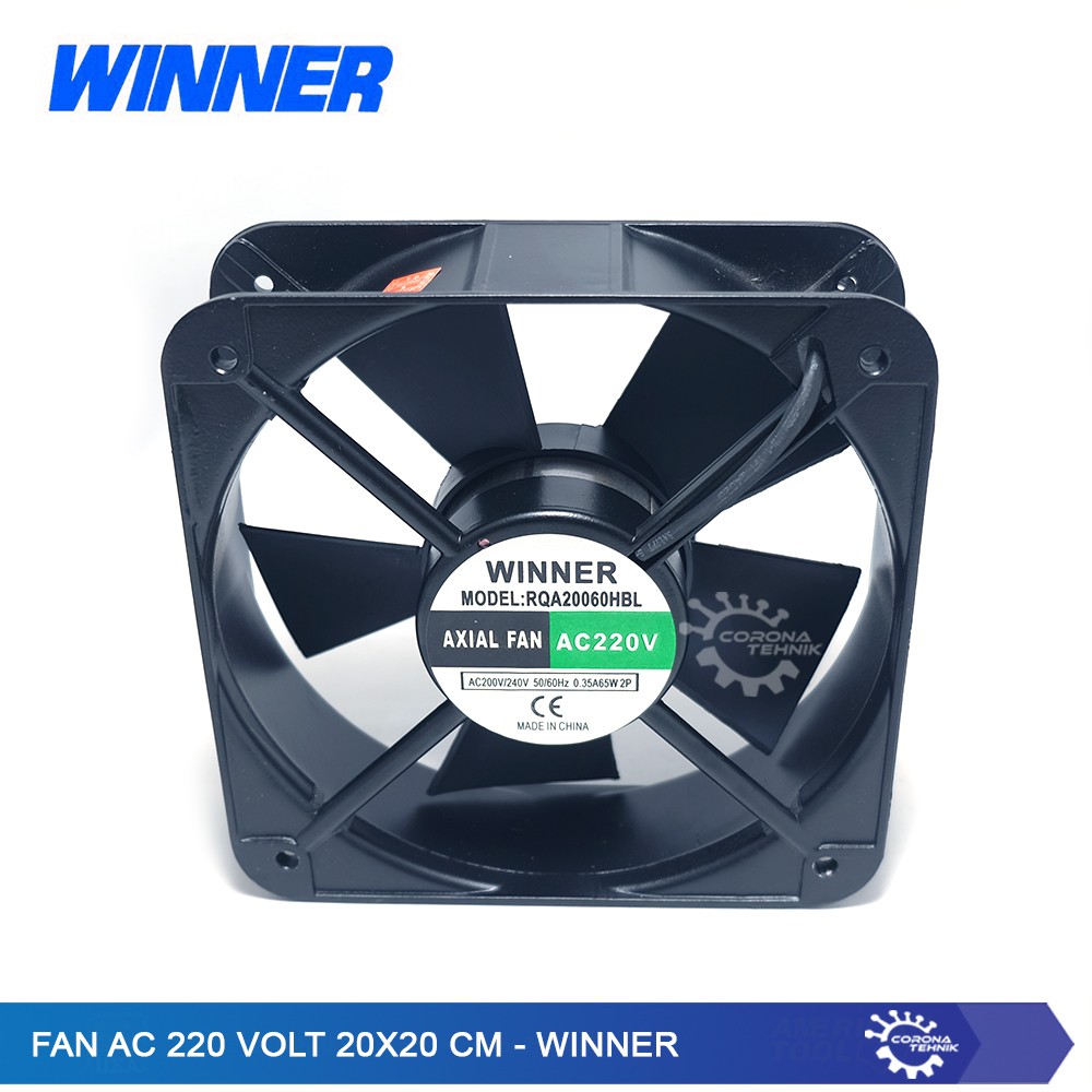 Winner - Fan AC 220 Volt 20x20 cm