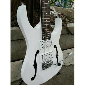 Gitar Elektrik Merk Ibanez PGM Black And White Bonus Tas dan Pick