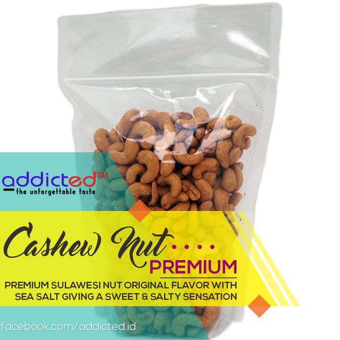 

Hot Promo!! Kacang Mete Mede Utuh Asin Premium 500gr