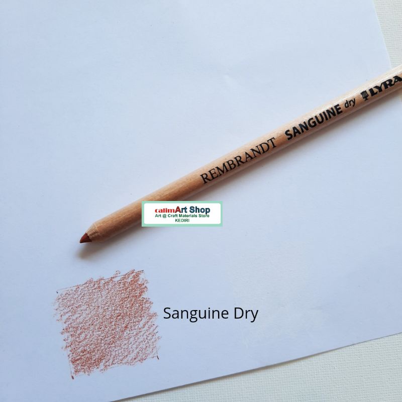 charcoal Pencil White / Sanguine / Sepia | Pensil Warna Skintone