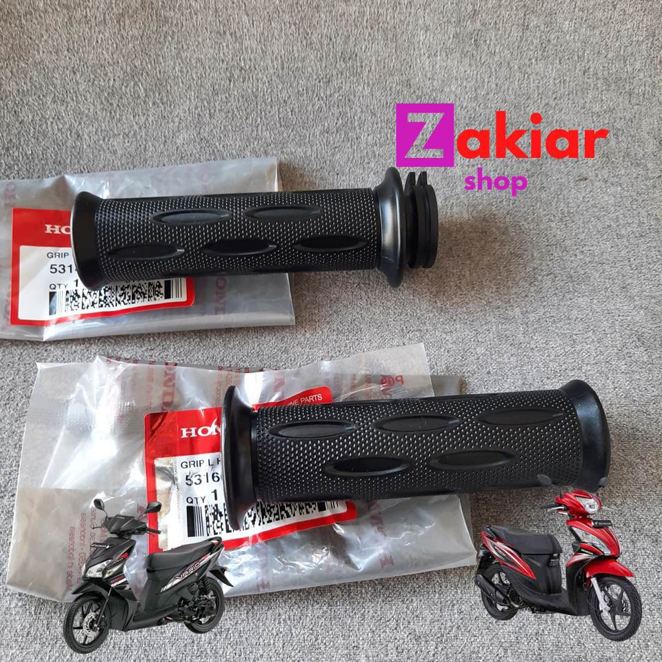 Hand Grip Karet Stang Kanan Kiri Beat Spacy Vario 110 Cw Karbu Hand Grip Beat Karbu Karet Stang Beat