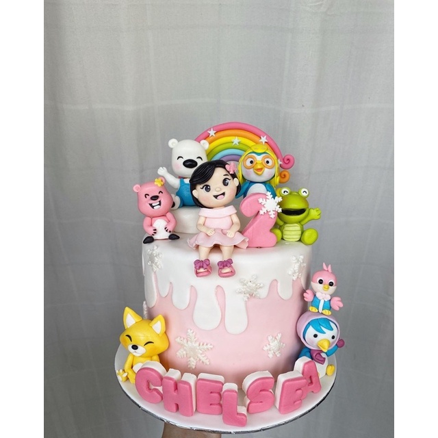 

Cake Pororo kue ultah pororo