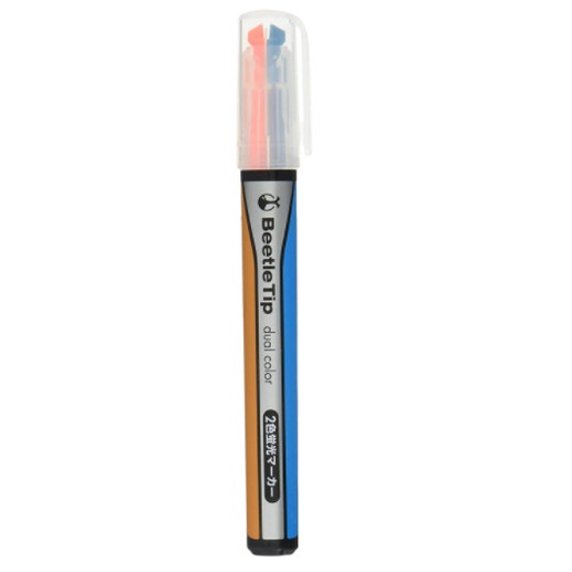 

Kokuyo Beetle Tip Dual Fluorescent Color Highlighter