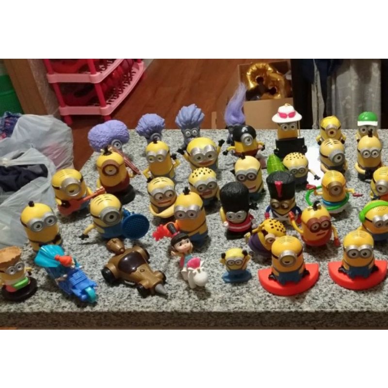 Happy Meal Minion / Despicable Me Set 2013, 2015, 2017