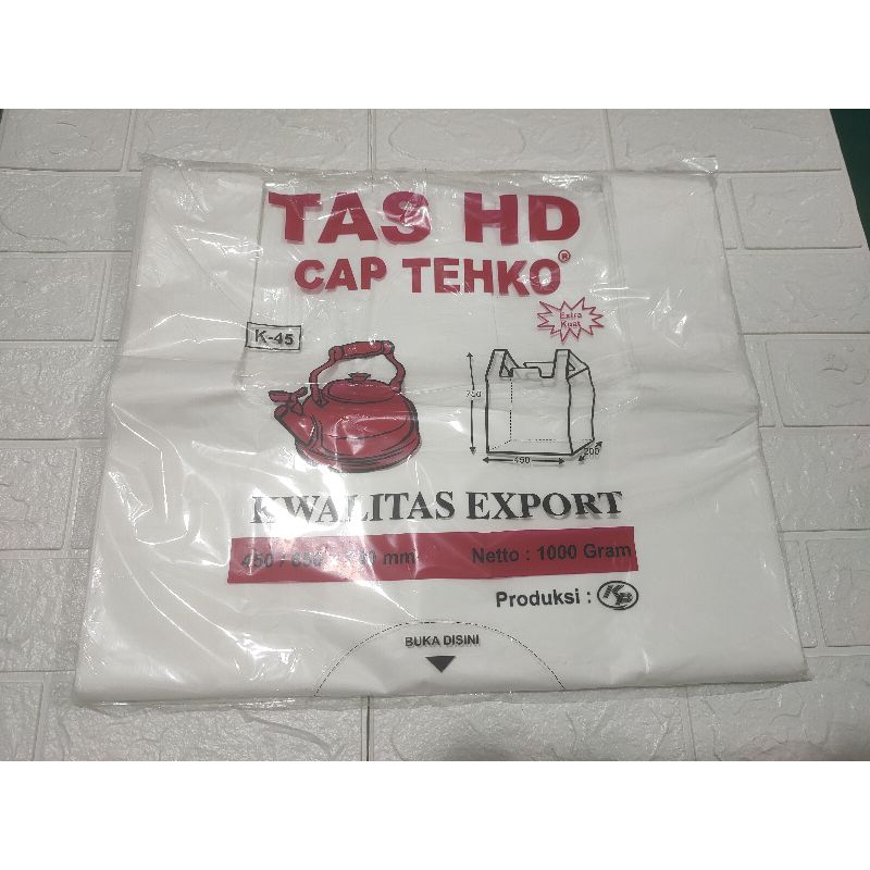 

Kantongan HD Kualitas Ekspor Cap Tehko 1 Kg Ukuran K-28 (5kg ) K-35 ( 10kg ) K-45 ( Jumbo M ) K-55 ( Jumbo L ) Kwalitas Exsport